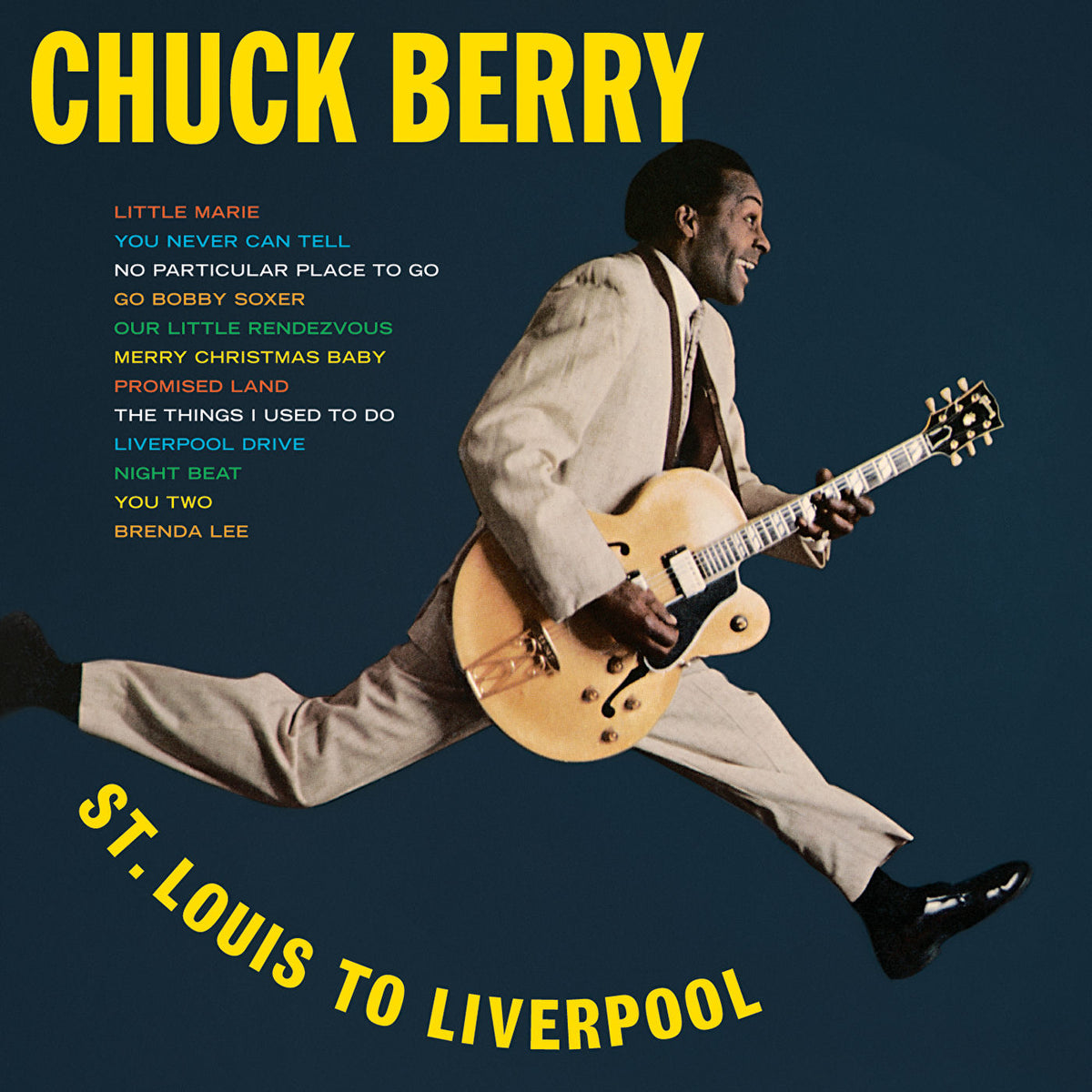 Chuck Berry – St. Louis to Liverpool vinyl record cover