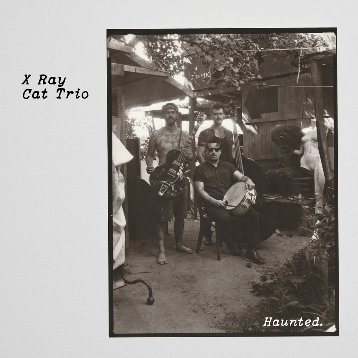 X Ray Cat Trio – Haunted vinyl record cover