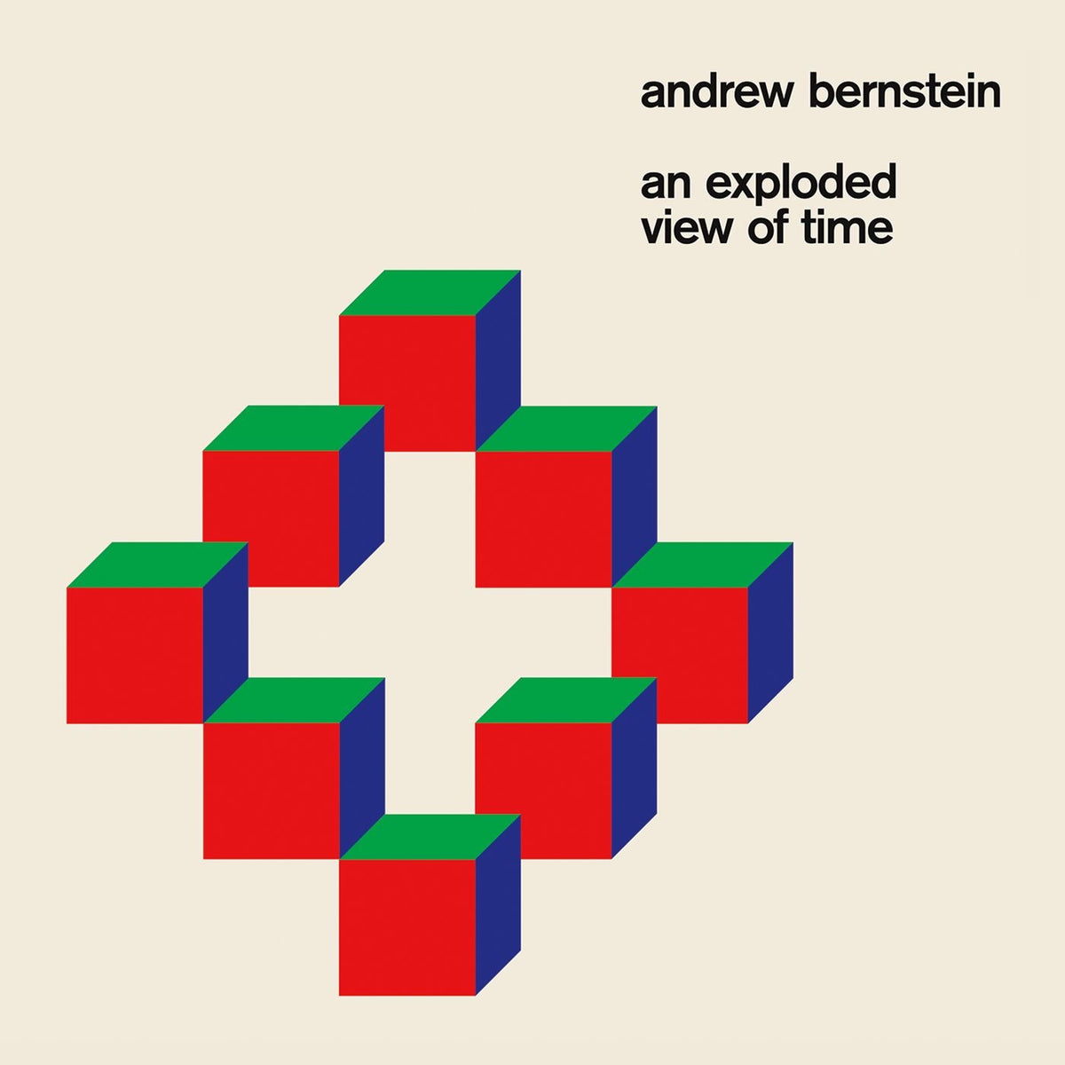 Andrew Bernstein – An Exploded View of Time vinyl cover