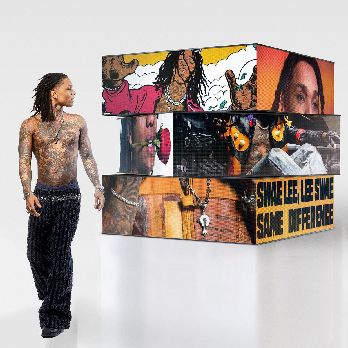 Swae Lee – Same Difference (Yellow Vinyl) vinyl record cover