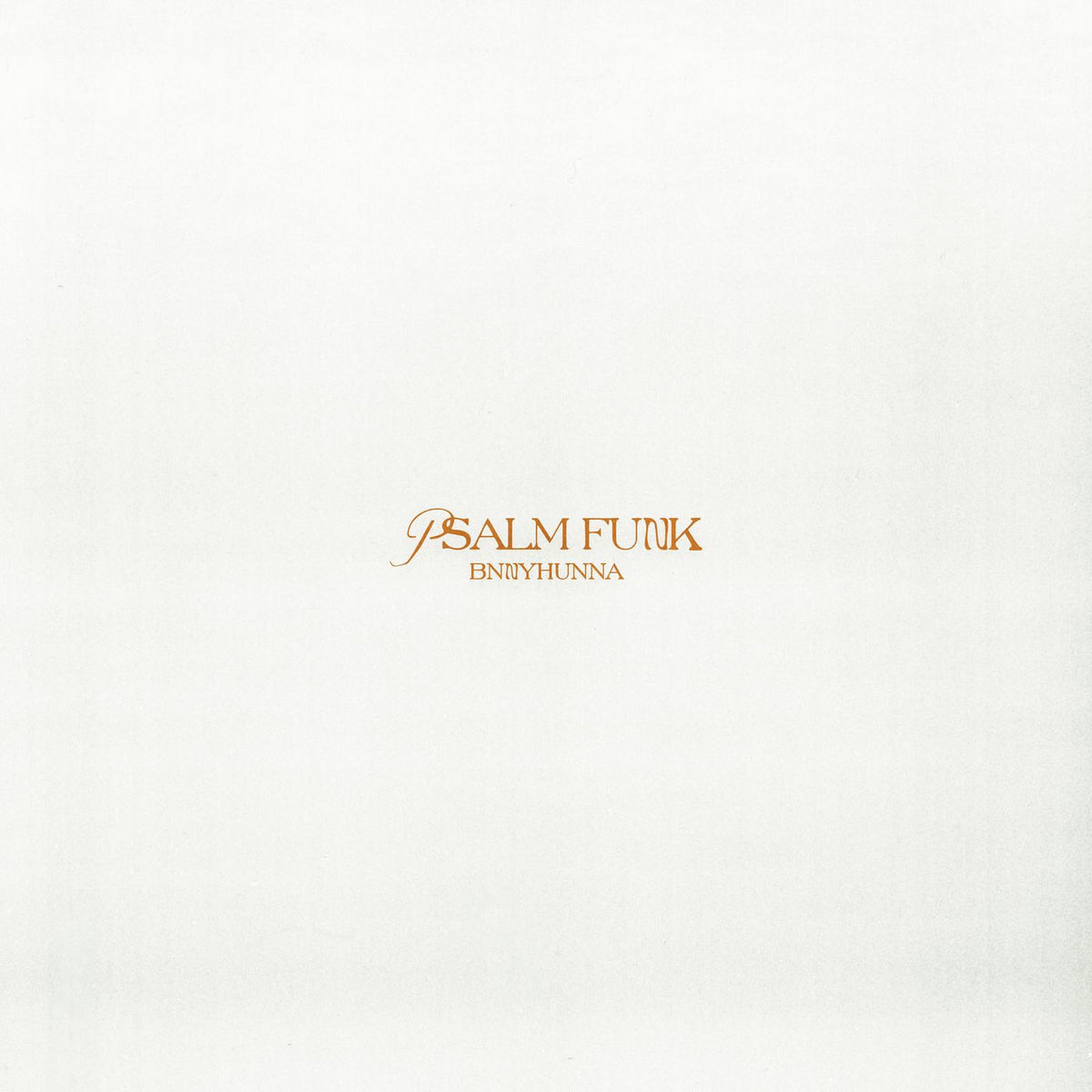 Bnnyhunna – Psalm Funk vinyl record cover