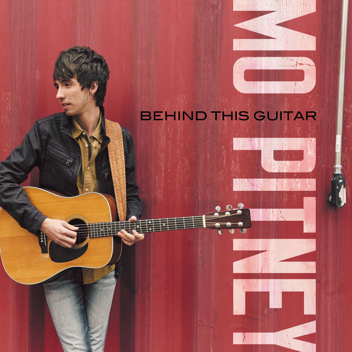 Mo Pitney – Behind This Guitar vinyl cover