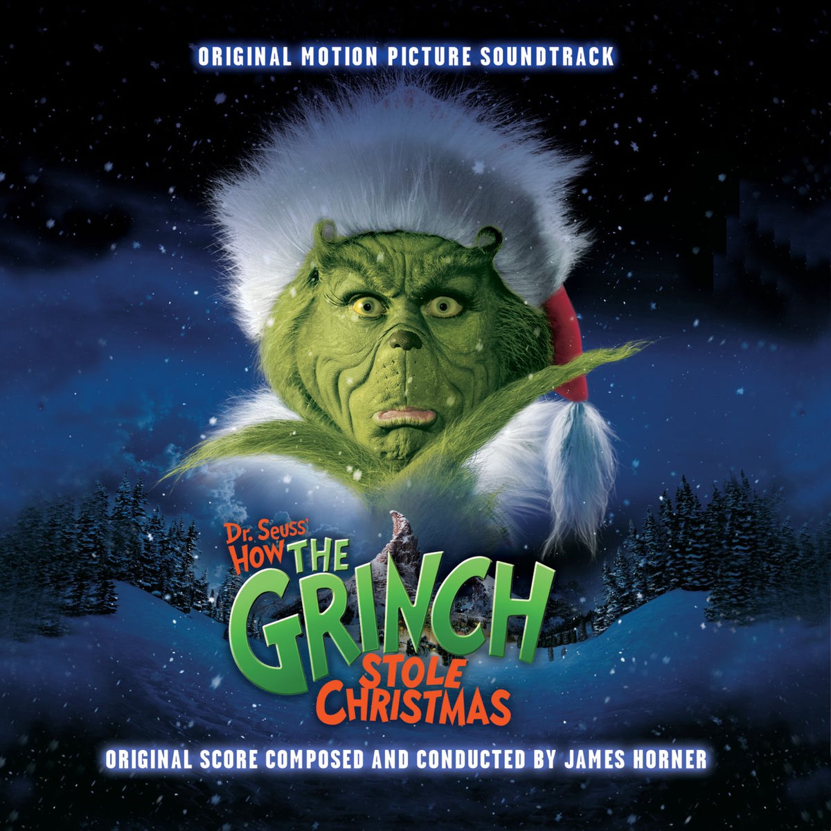 Various Artists – Dr Seuss How The Grinch Stole Christmas vinyl record cover