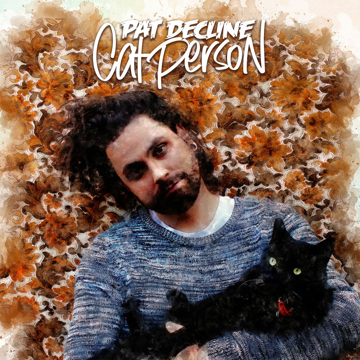 Pat Decline – Cat person vinyl record cover