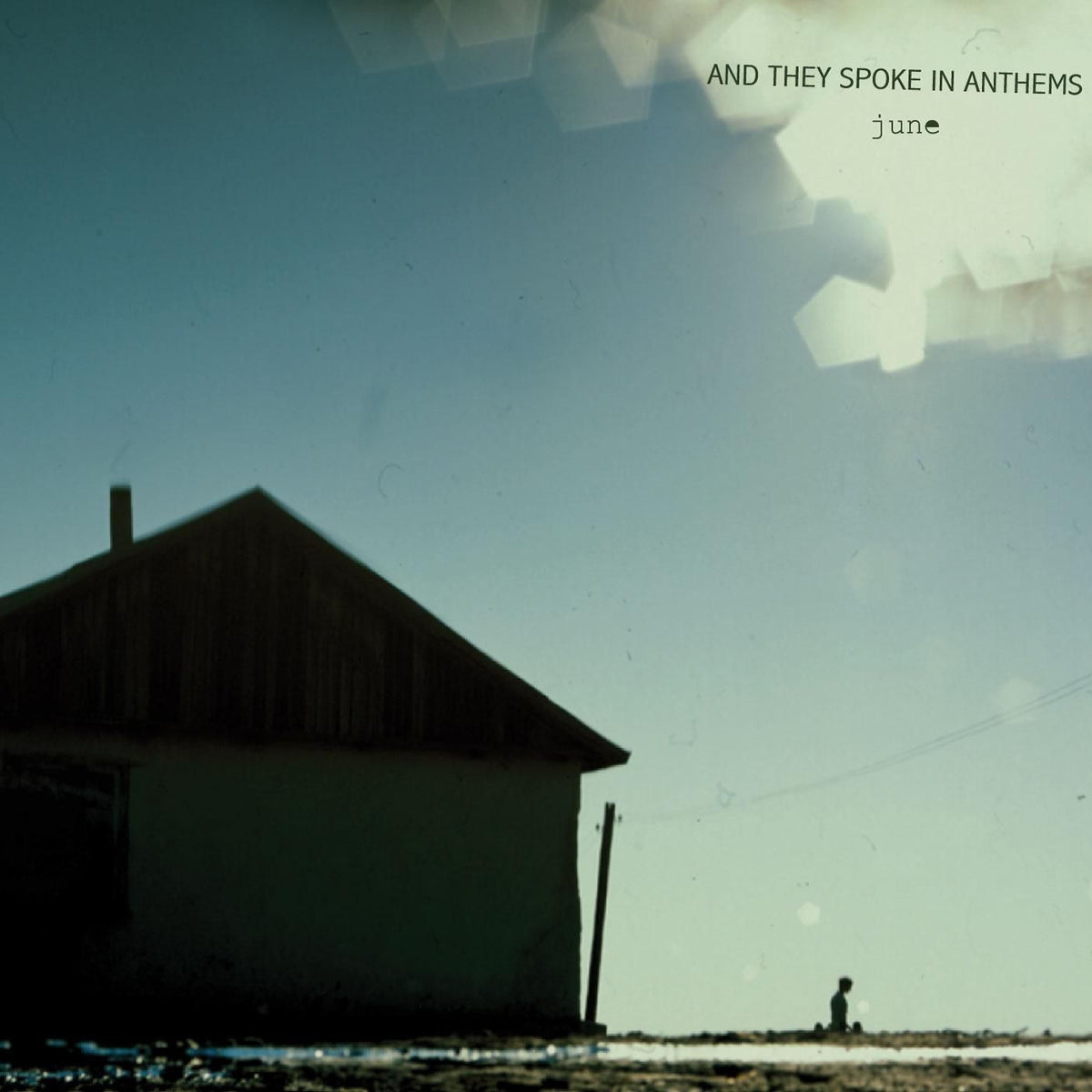 And They Spoke In Anthems – JUNE vinyl record cover