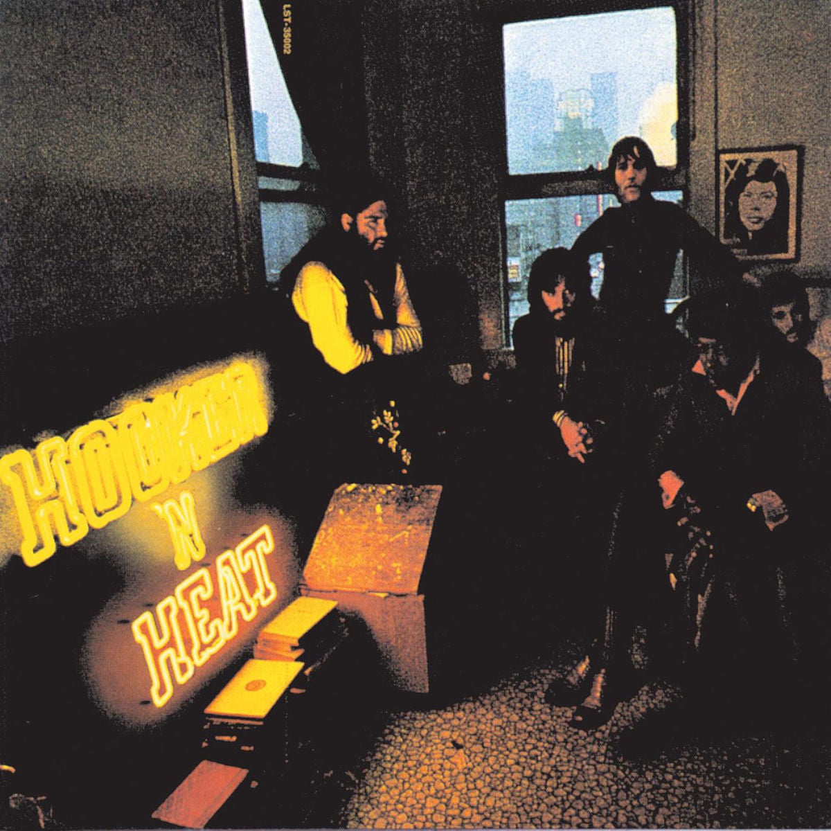 John Lee Hooker – Hooker 'N Heat vinyl cover