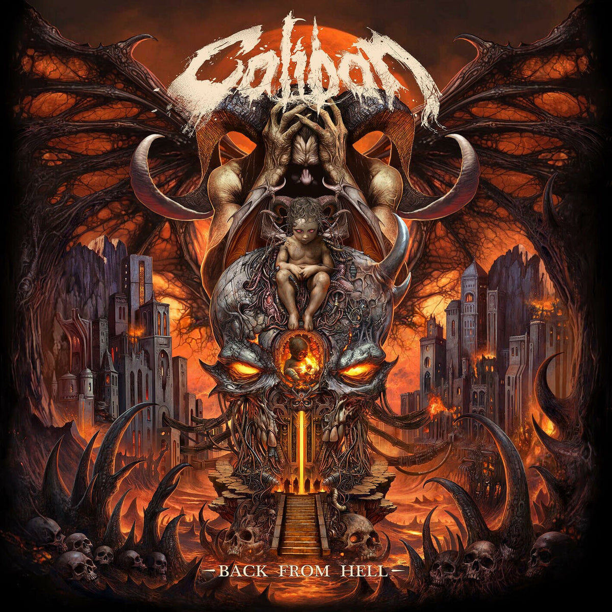 Caliban – Back From Hell vinyl record cover
