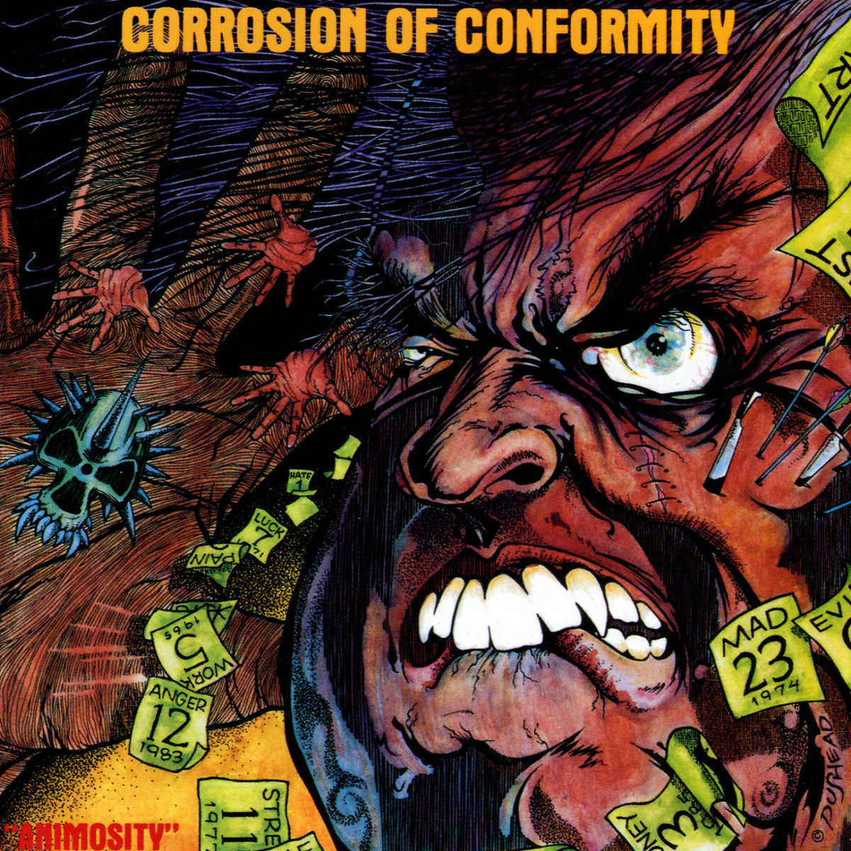 Corrosion of Conformity – Animosity vinyl record cover