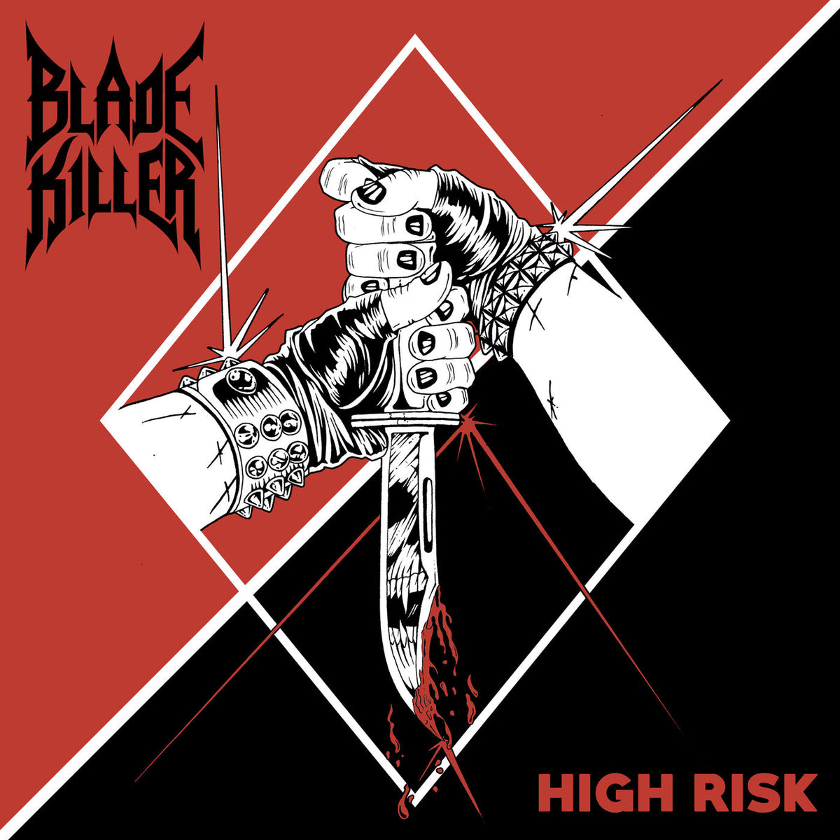 Blade Killer – High Risk vinyl record cover