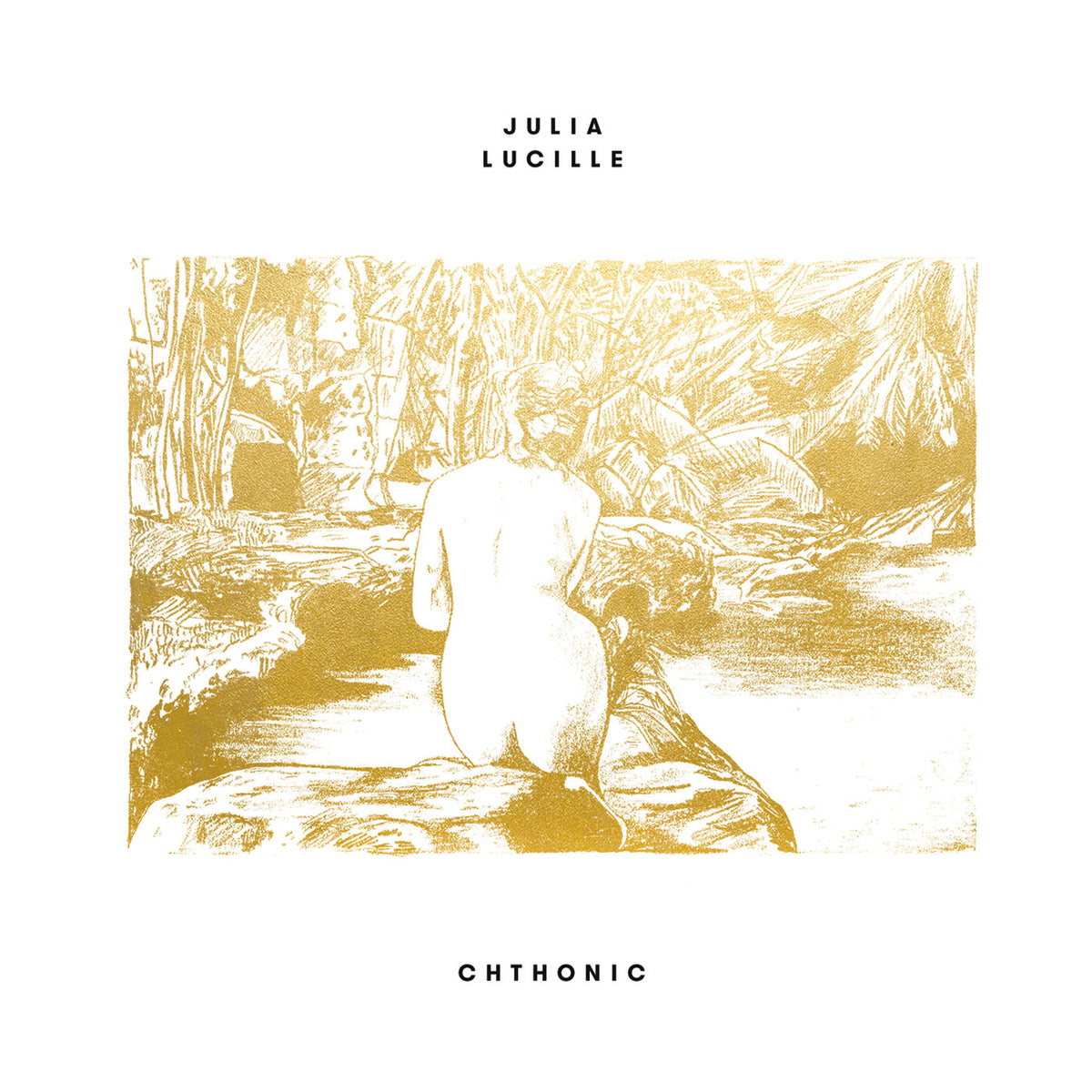 Julia Lucille – Chthonic vinyl record cover
