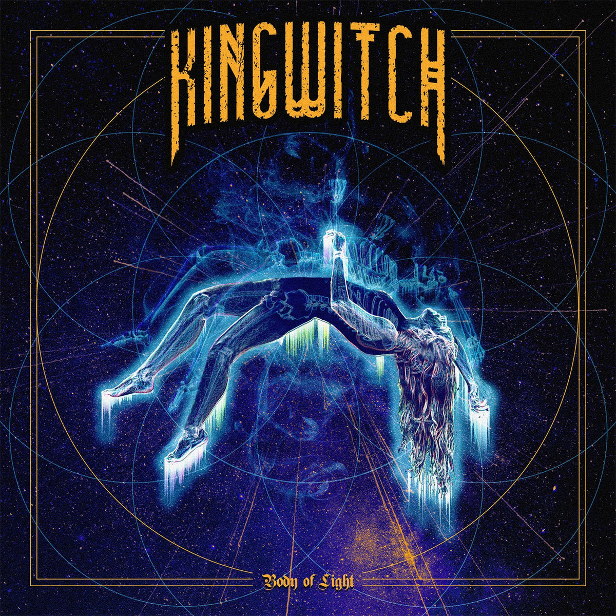 King Witch – Body Of Light (TRANSPARENT BLUE) vinyl record cover