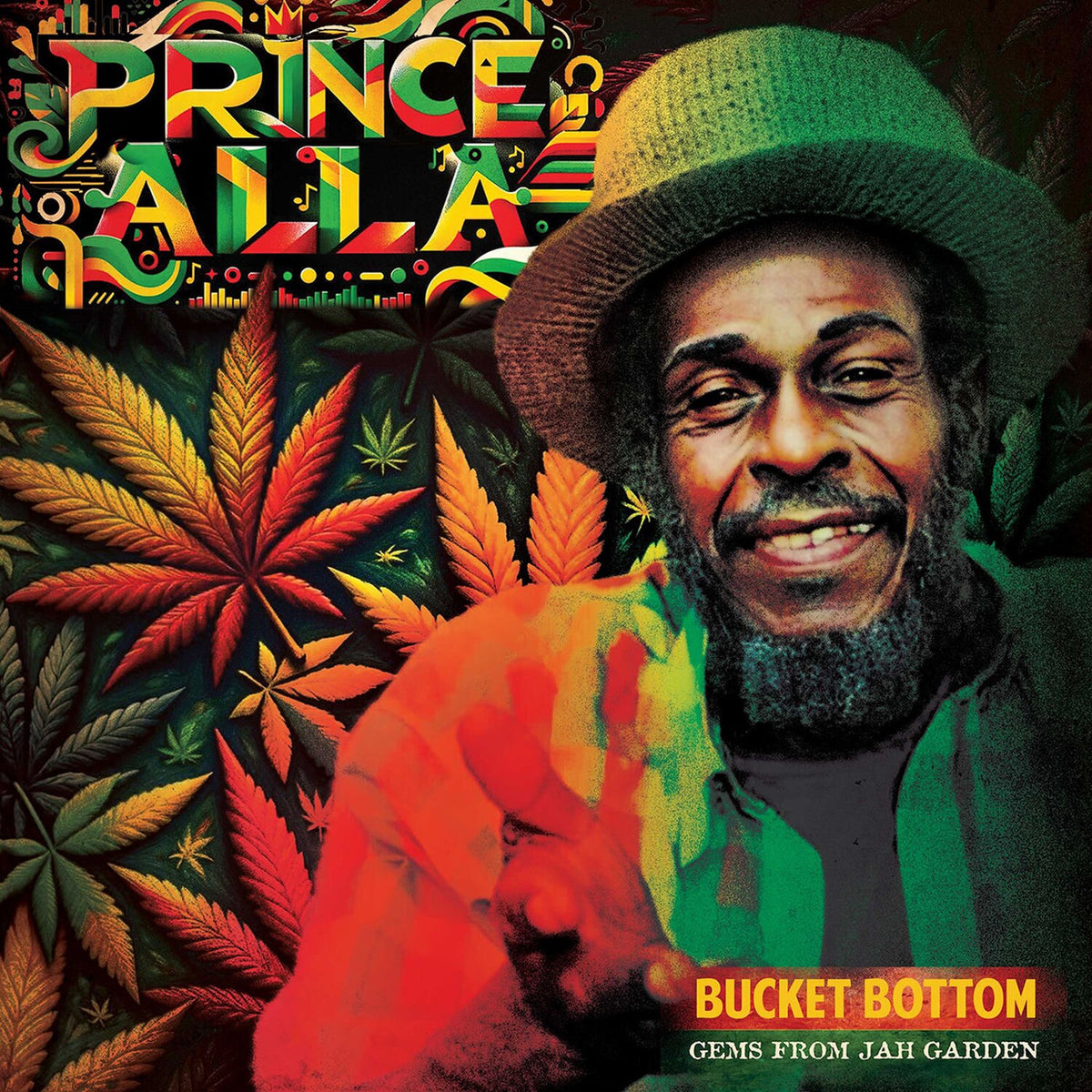 Prince Alla – Bucket Bottom - Gems From Jah Garden vinyl cover