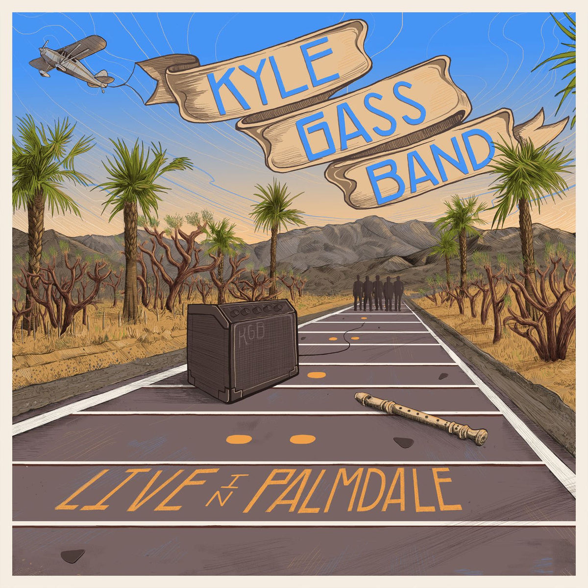 Kyle Gass Band – Live In Palmdale vinyl record cover