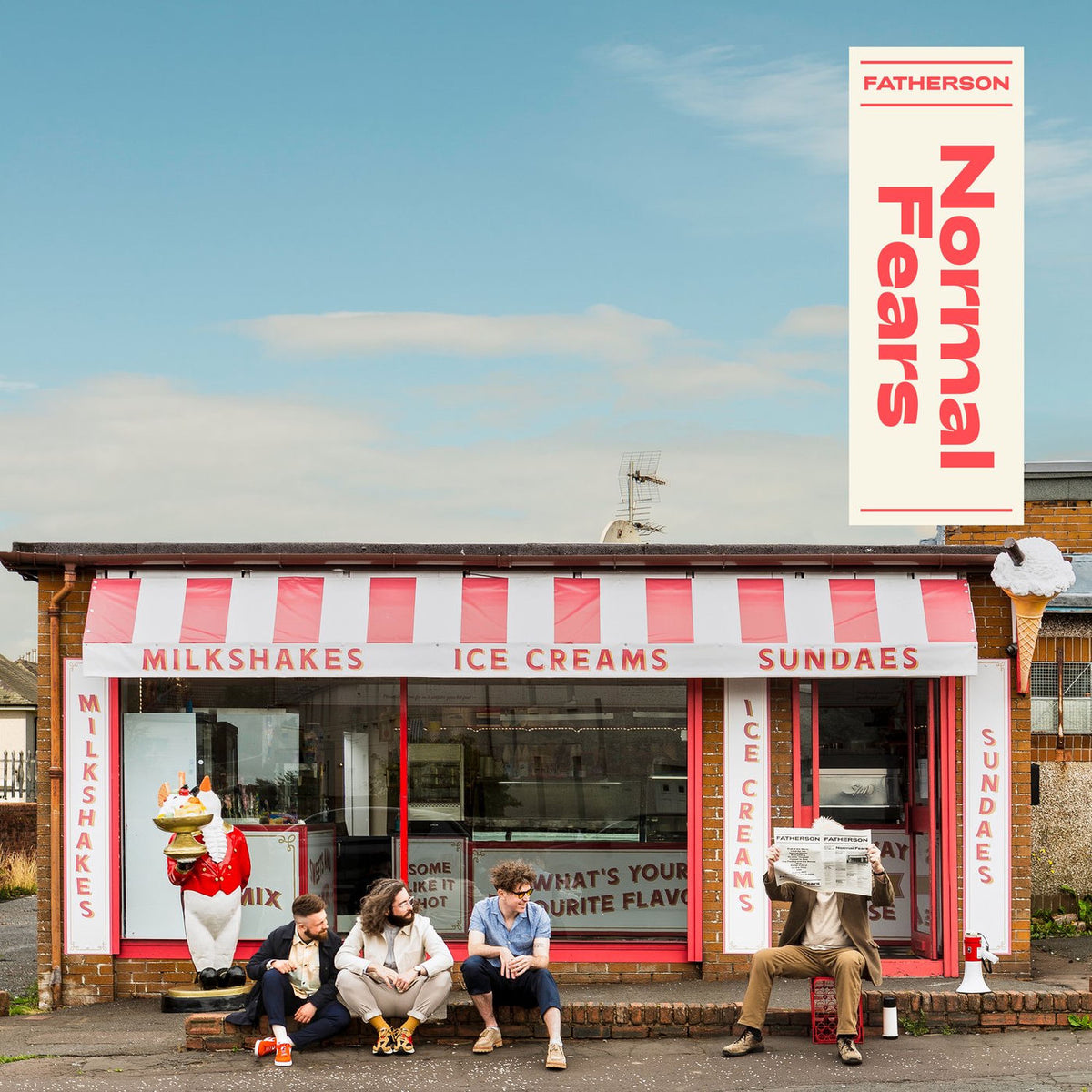 Fatherson – Normal Fears vinyl record cover