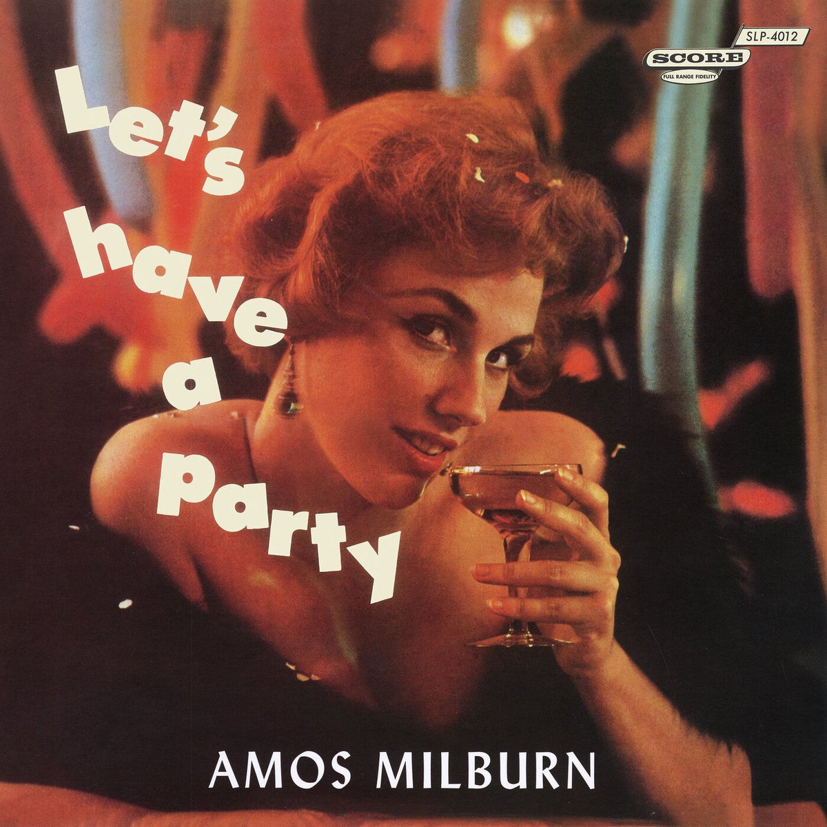 Amos Milburn – Let's Have a Party vinyl record cover
