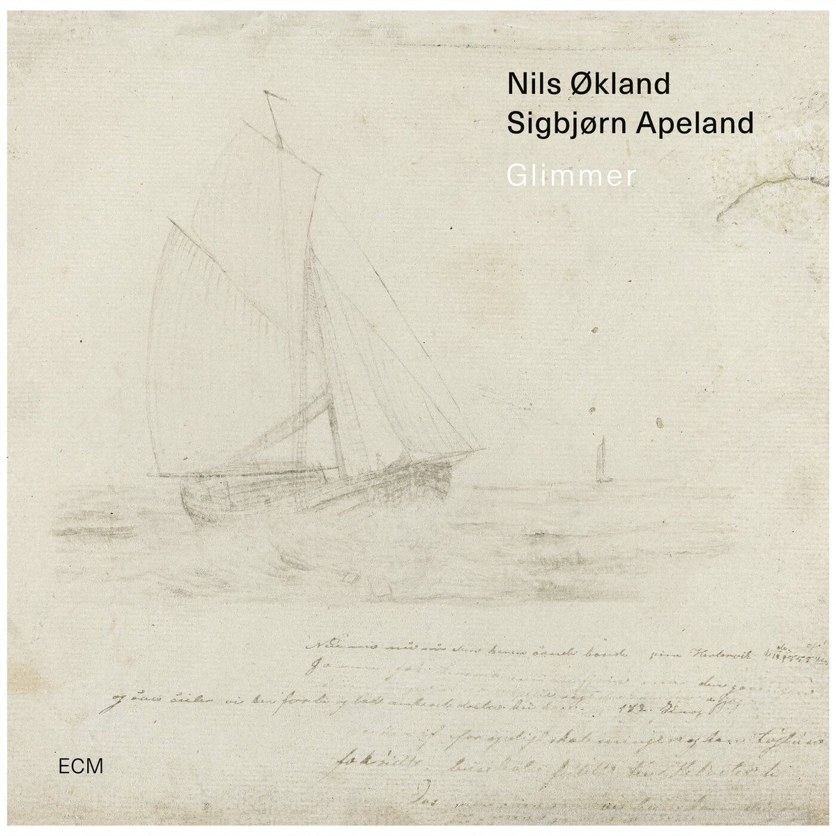 Nils Økland – Glimmer vinyl cover