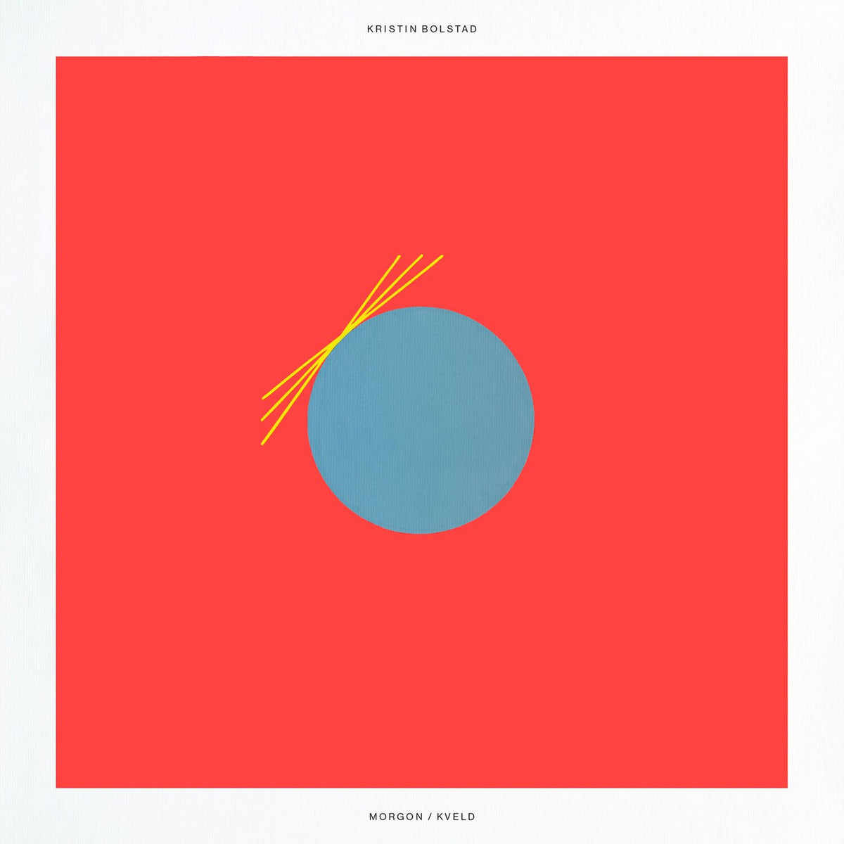 Kristin Bolstad – MORGON / KVELD vinyl cover