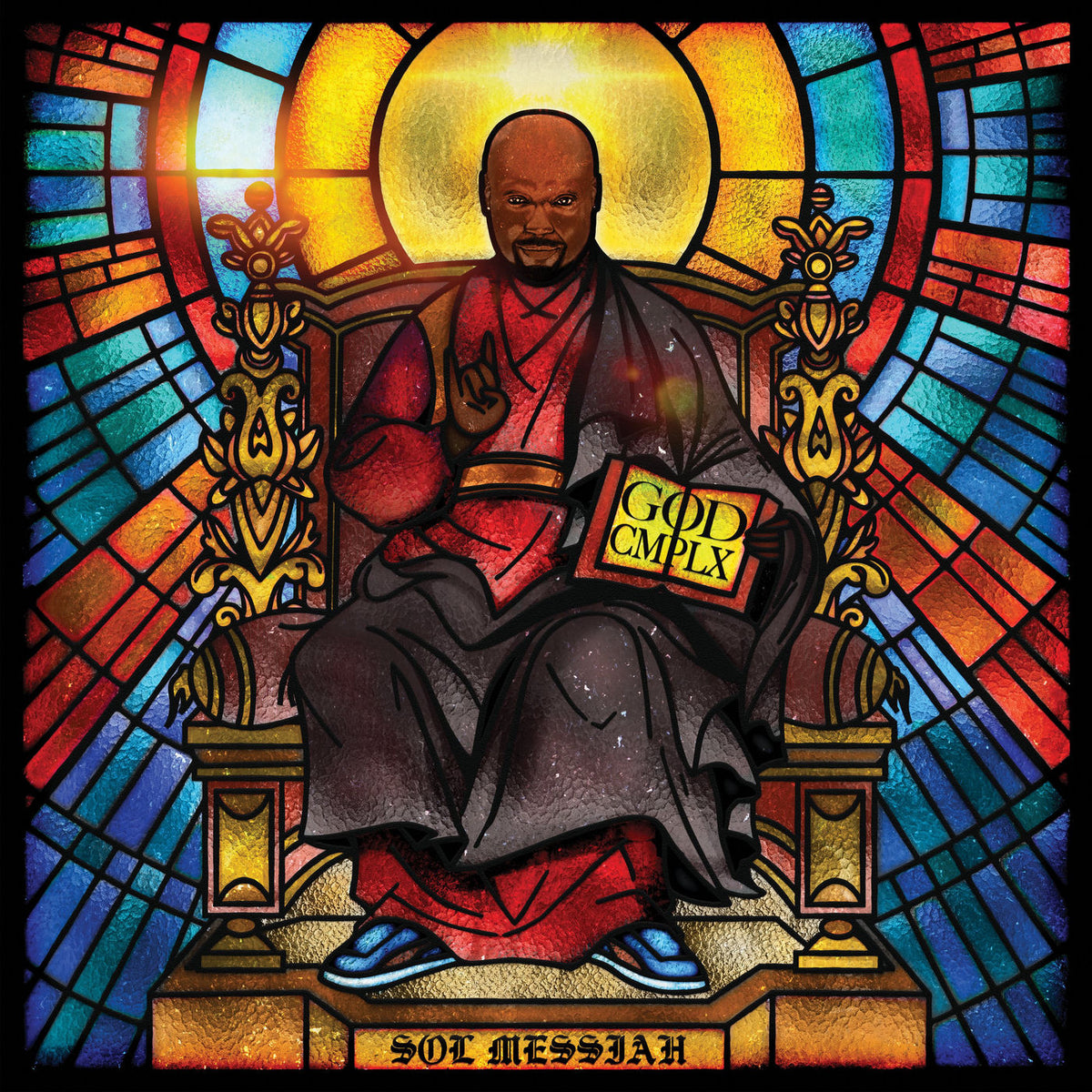 Sol Messiah – God Cmplx vinyl record cover