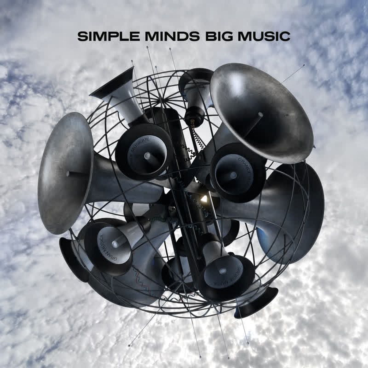 Simple Minds – Big Music vinyl record cover
