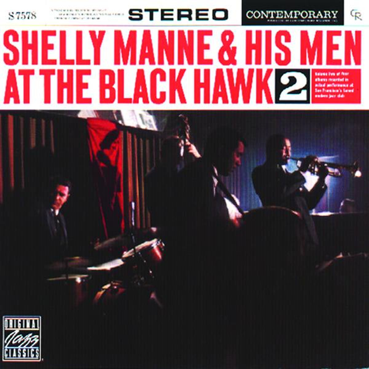 Shelly Manne & His Men – At the Black Hawk vinyl record cover