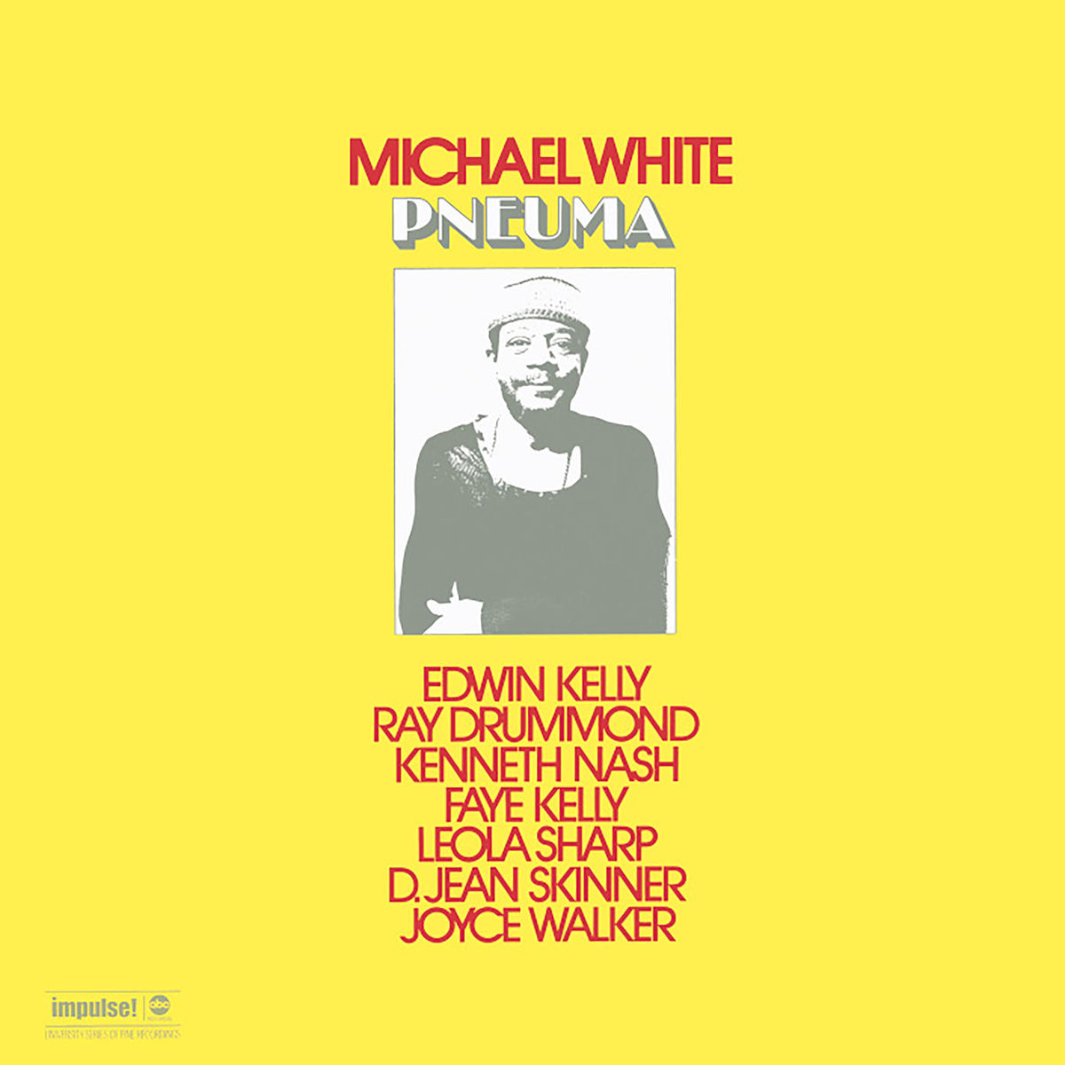 Michael White – Pneuma vinyl record cover