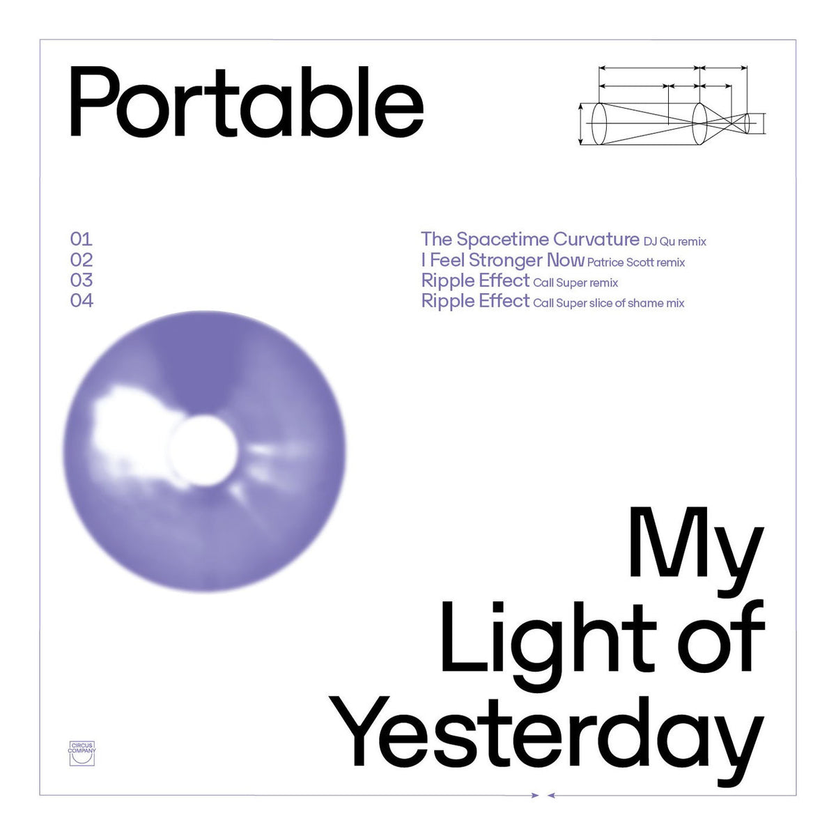 Portable – My Light of Yesterday vinyl cover