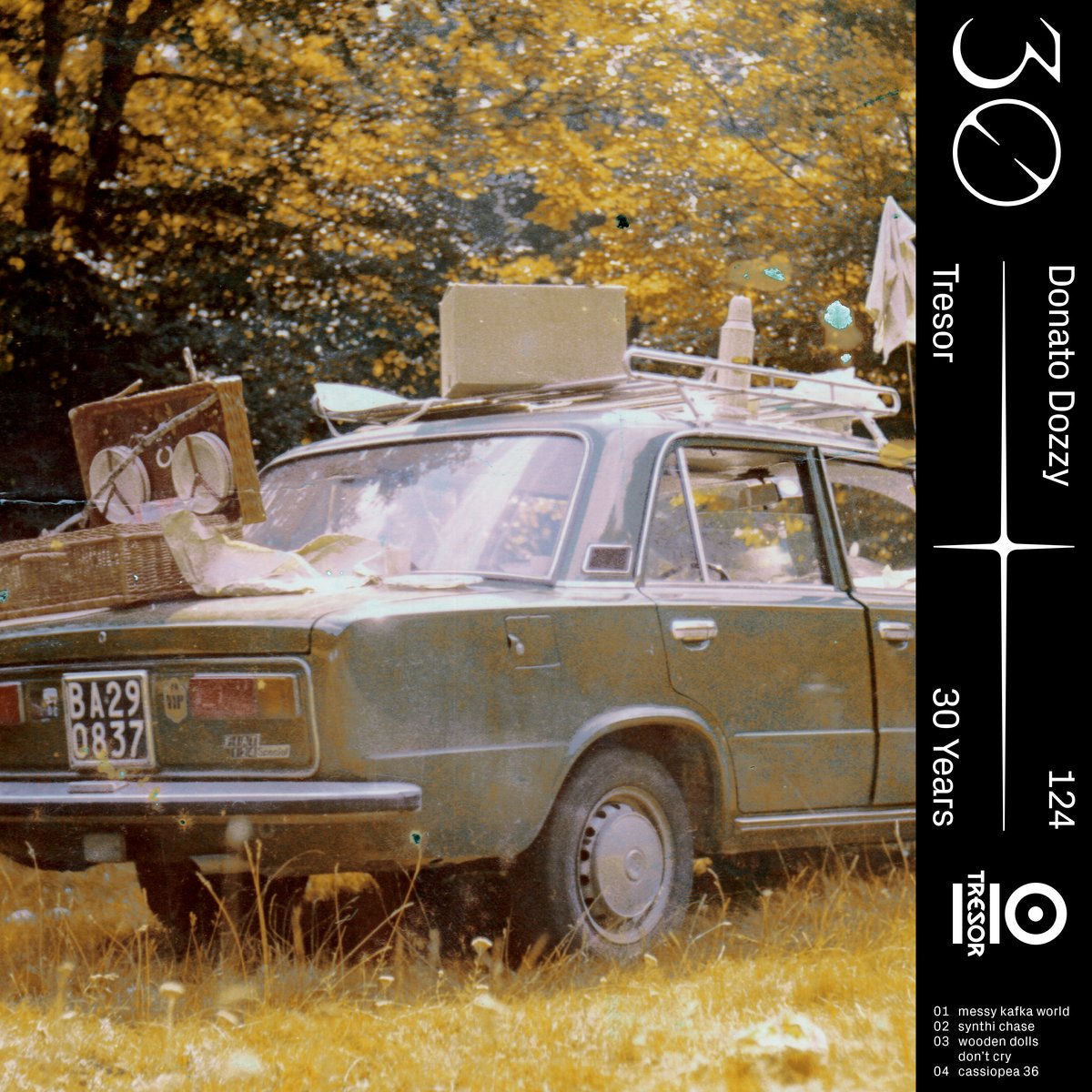 Donato Dozzy – 124 vinyl cover