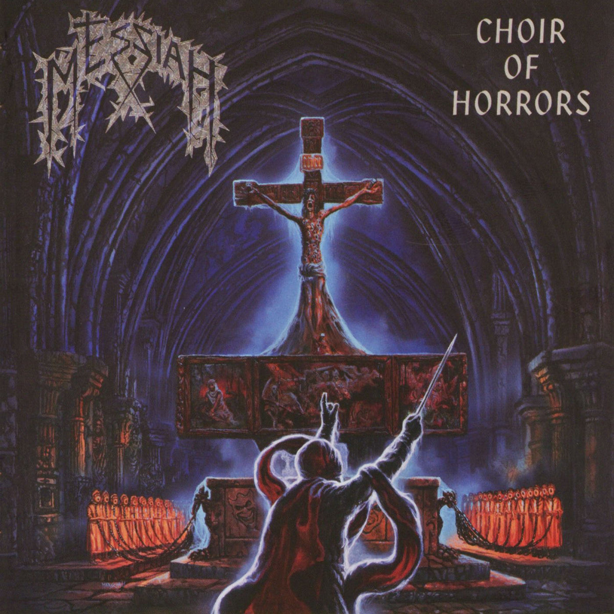 Messiah – Choir of Horrors (35th Anniversary) vinyl record cover