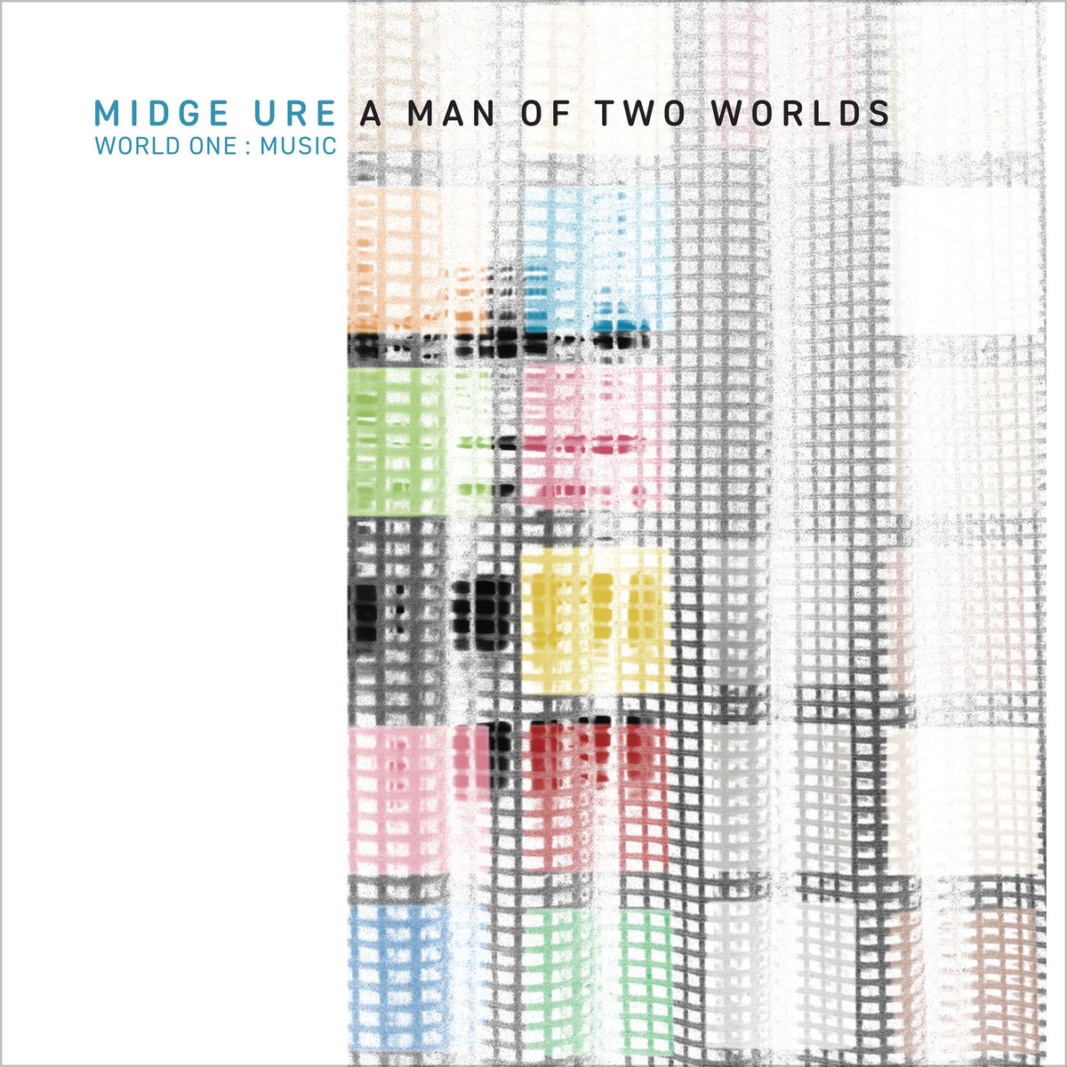 Midge Ure – A Man of Two Worlds vinyl record cover