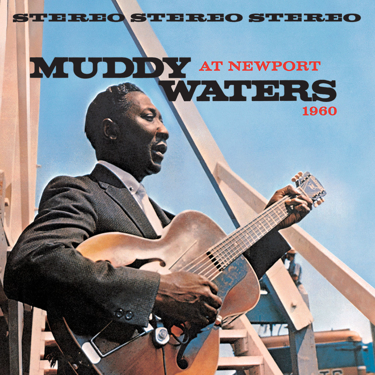 Muddy Waters – Muddy Waters at Newport 1960 vinyl record cover