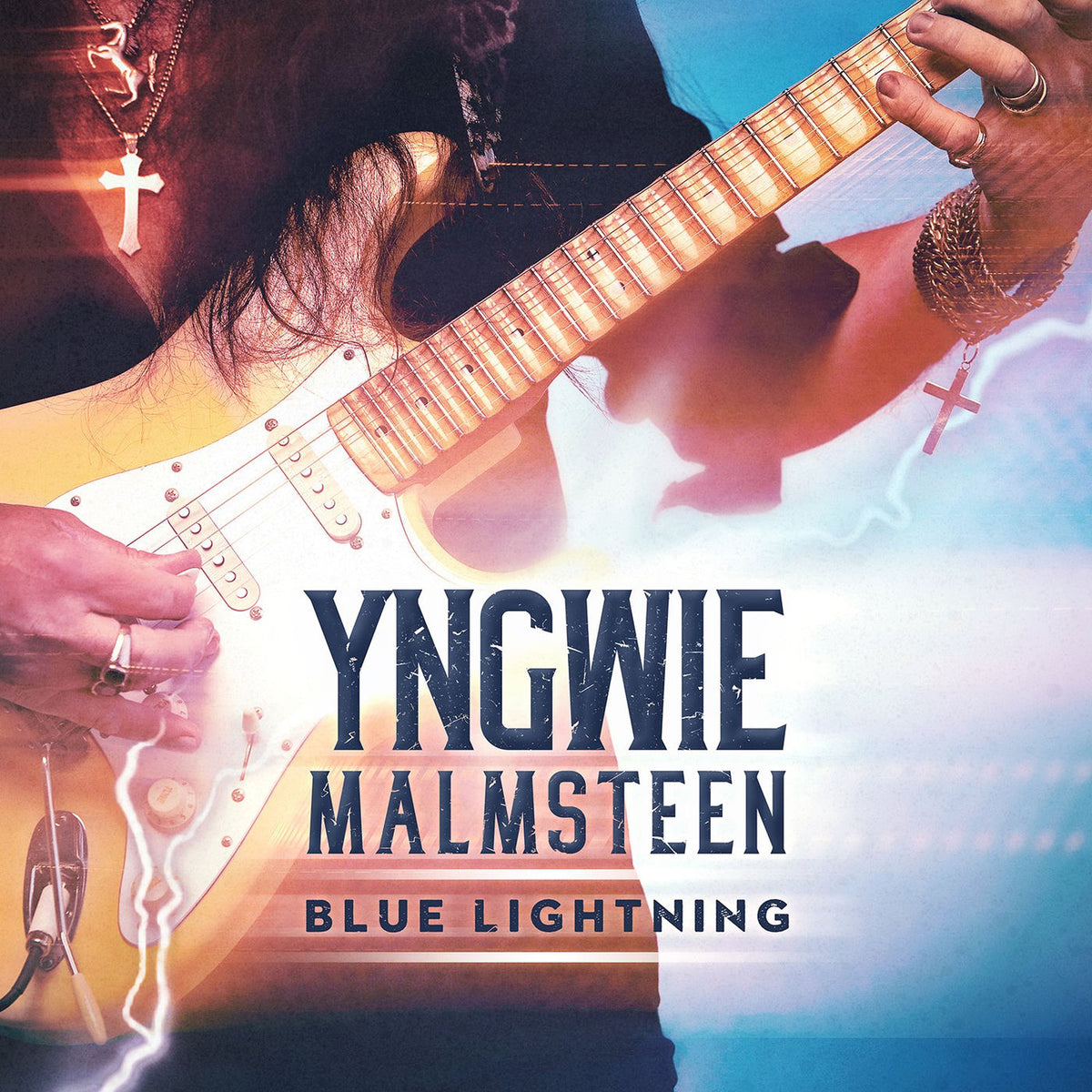 Yngwie Malmsteen – Blue Lightning vinyl cover