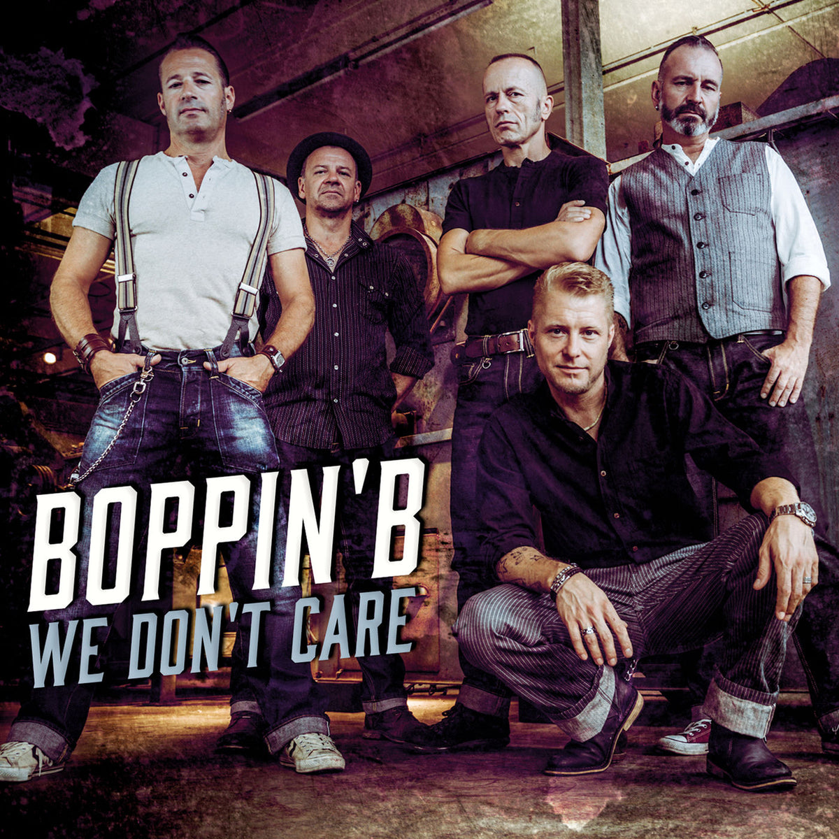 Boppin B – We Don'T Care vinyl record cover
