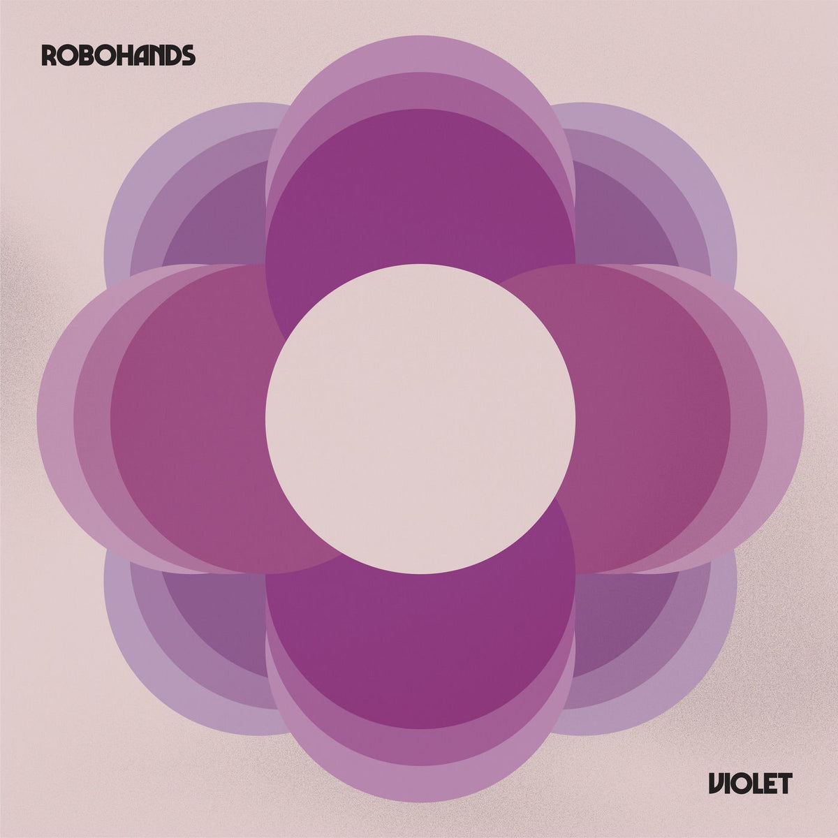 Robohands – Violet vinyl record cover
