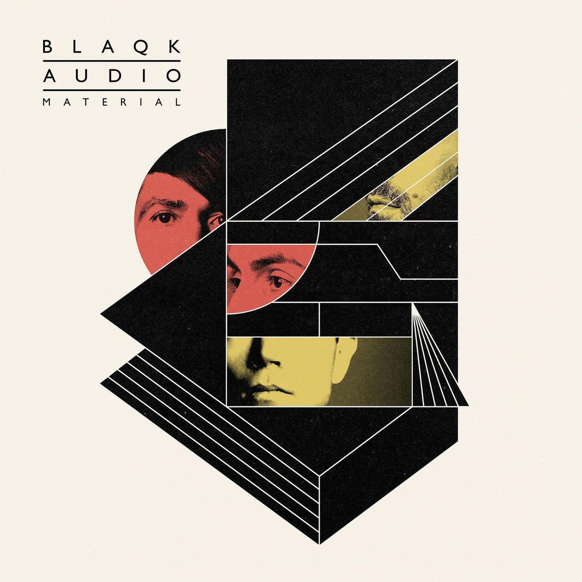 Blaqk Audio – Material vinyl record cover