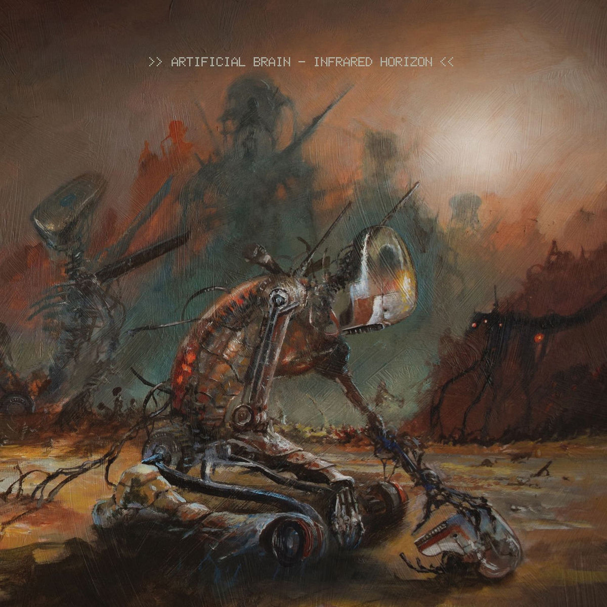 Artificial Brain – Infared Horizon vinyl record cover