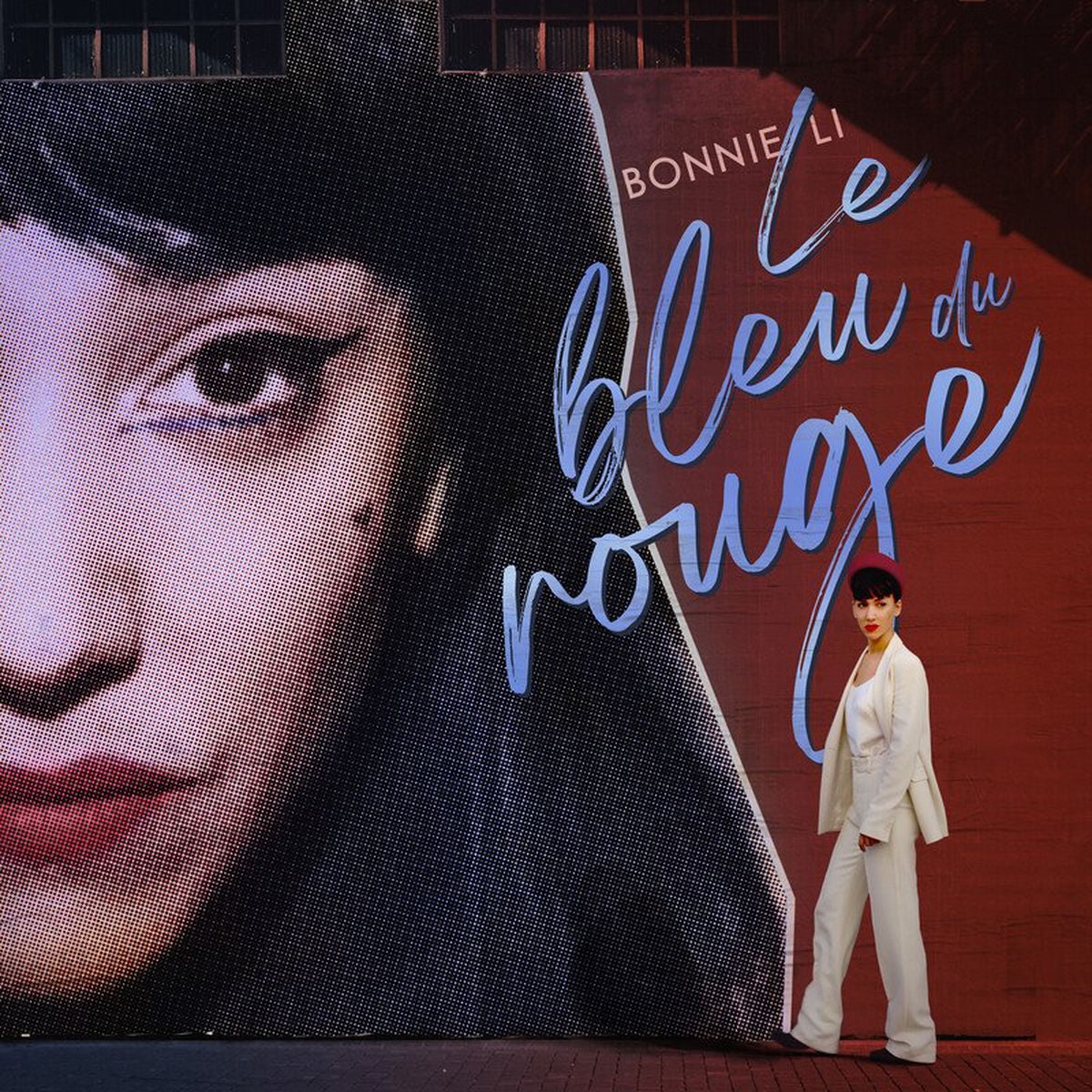 Bonnie Li – Le Bleu du Rouge vinyl cover