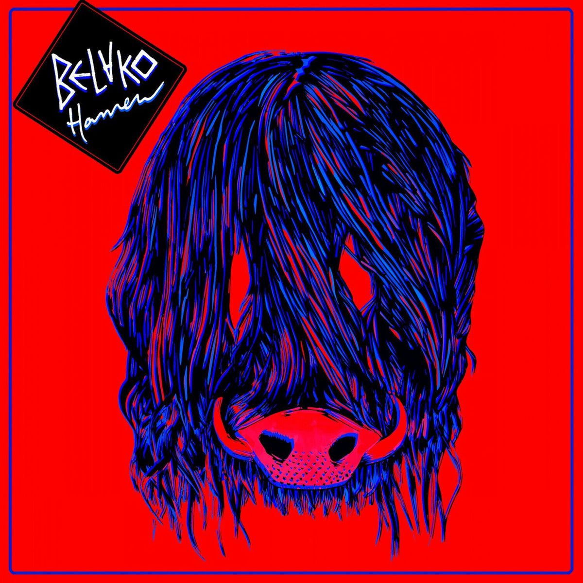Belako – Hamen vinyl record cover