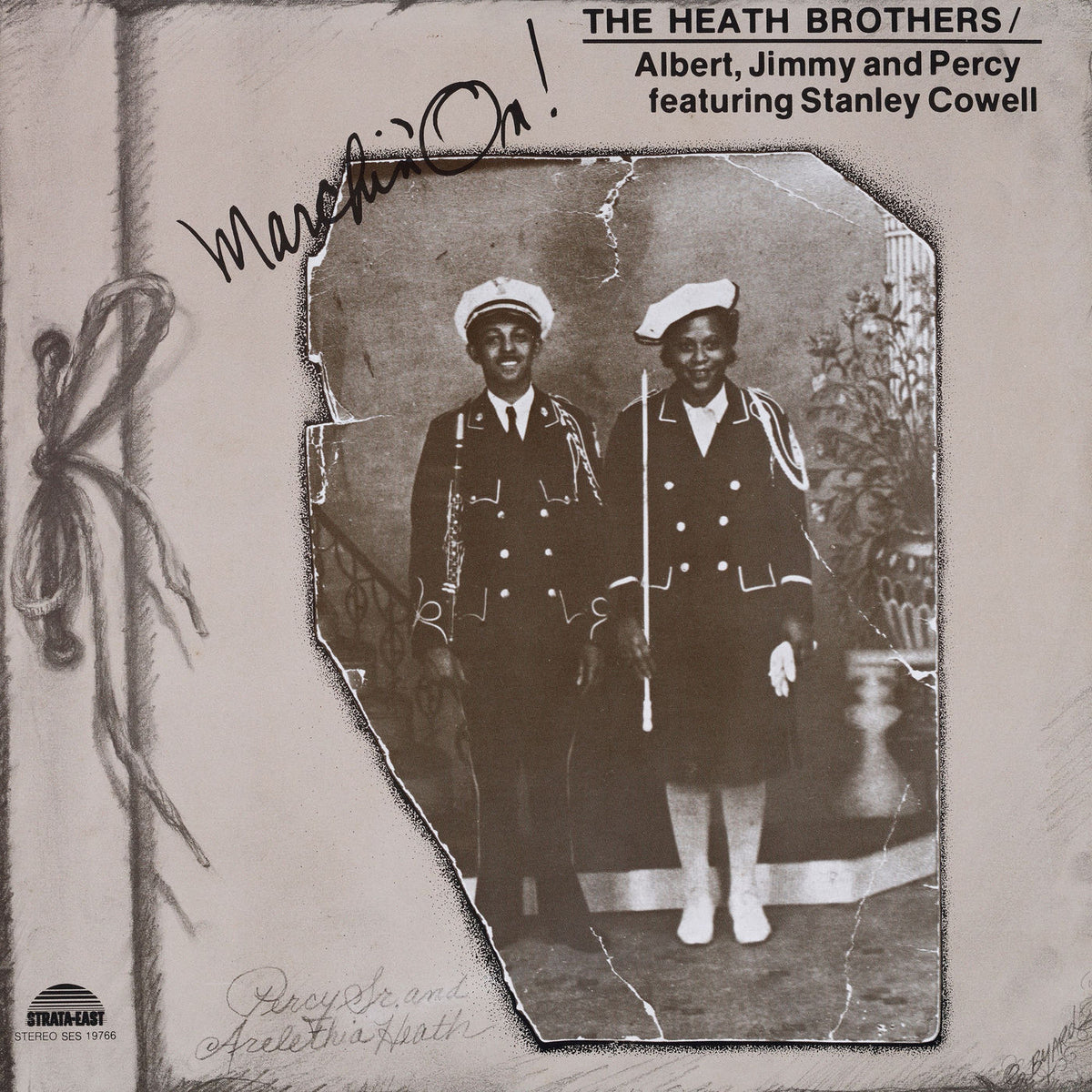 The Heath Brothers – Marchin' On! (Deluxe Edition) vinyl record cover