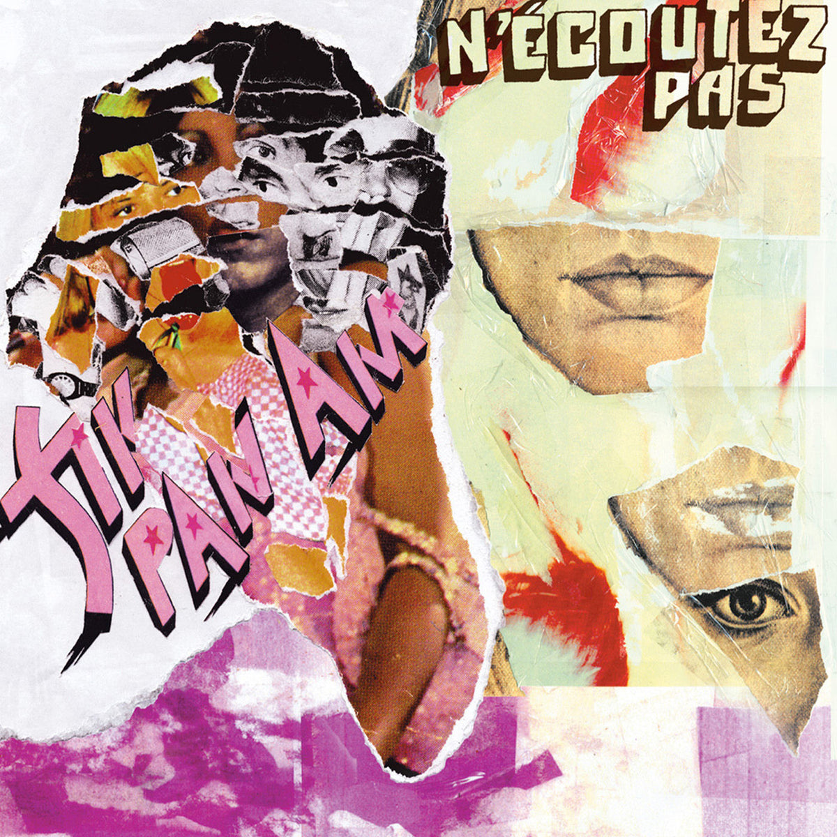 Fly Pan Am – Ne Ecoutez Pas vinyl record cover