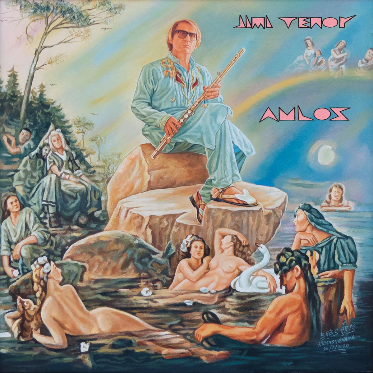 Jimi Tenor – Aulos vinyl record cover