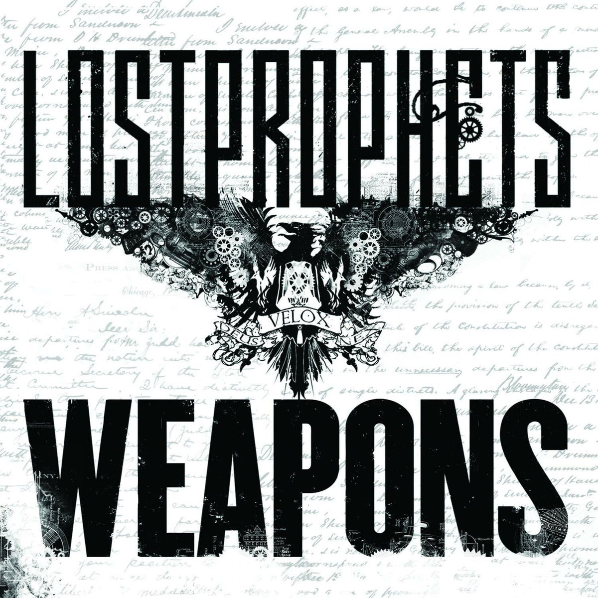 Lost Prophets – Weapons vinyl record cover