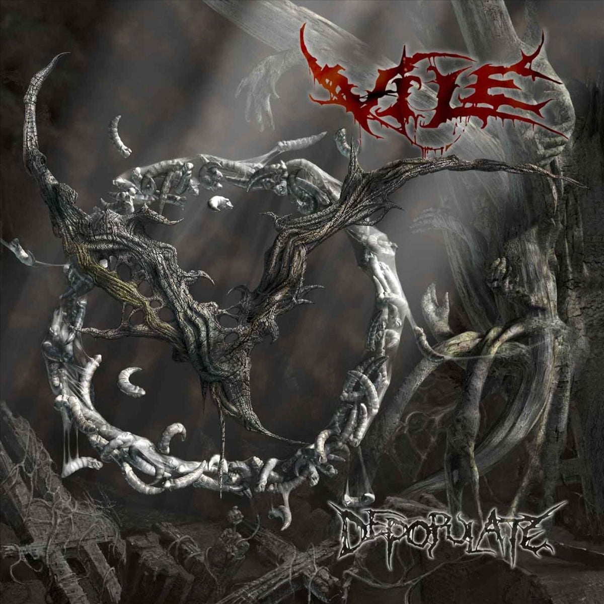 VILE – Depopulation vinyl record cover