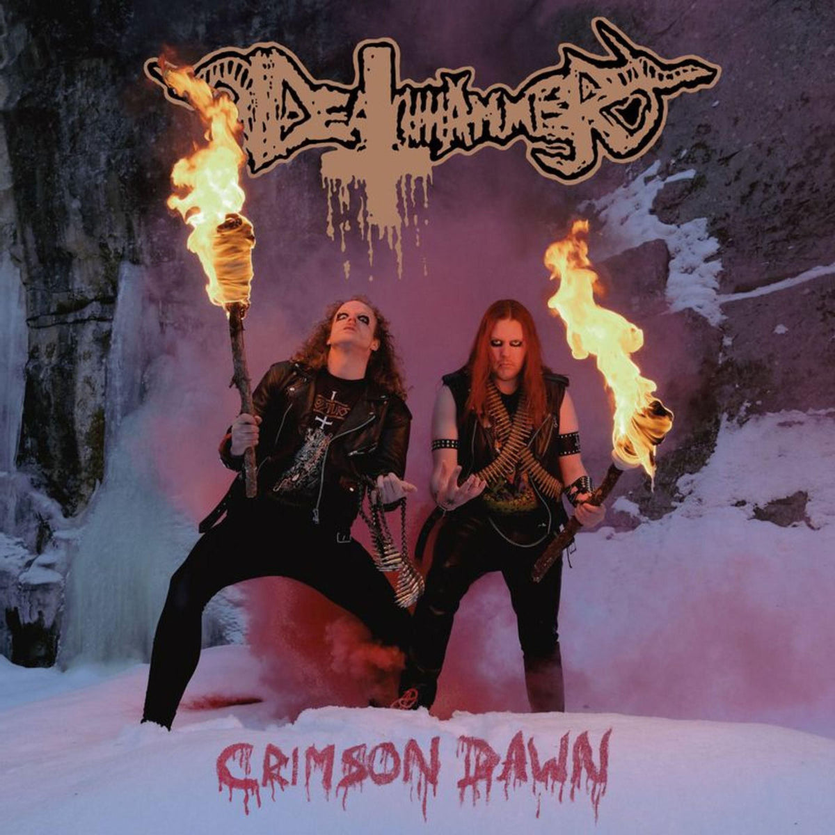 Deathhammer – Crimson Dawn vinyl record cover