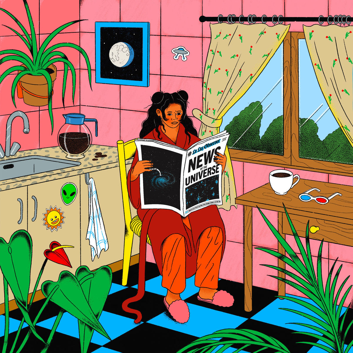 La Luz – Extra! Extra! vinyl cover