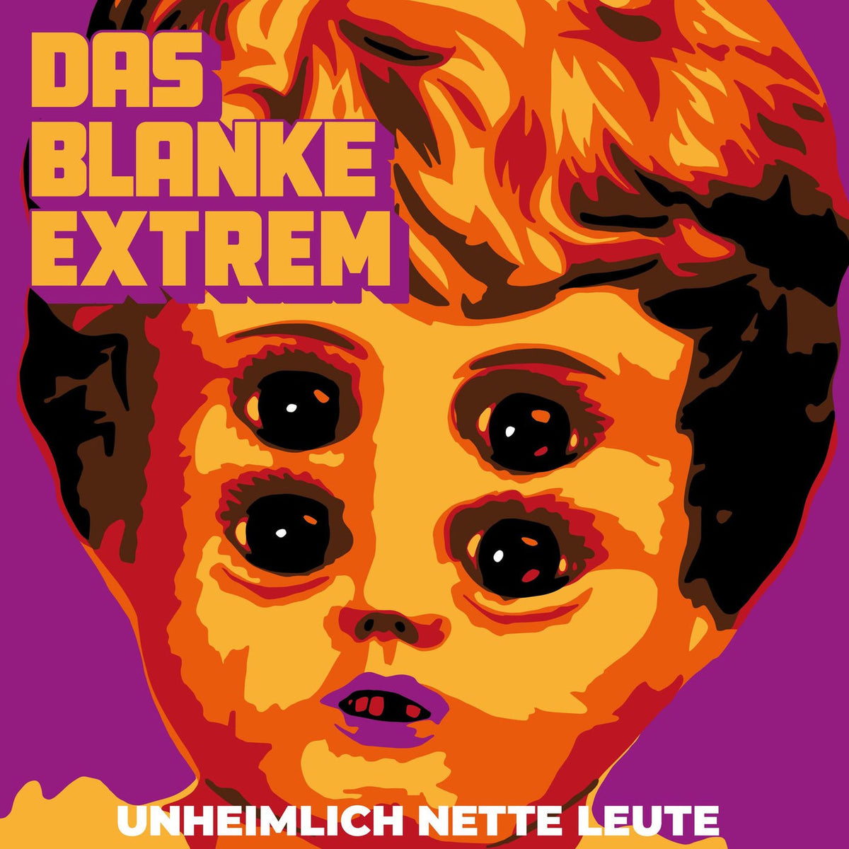 Das Blanke Extrem – Unheimlich Nette Leute vinyl record cover