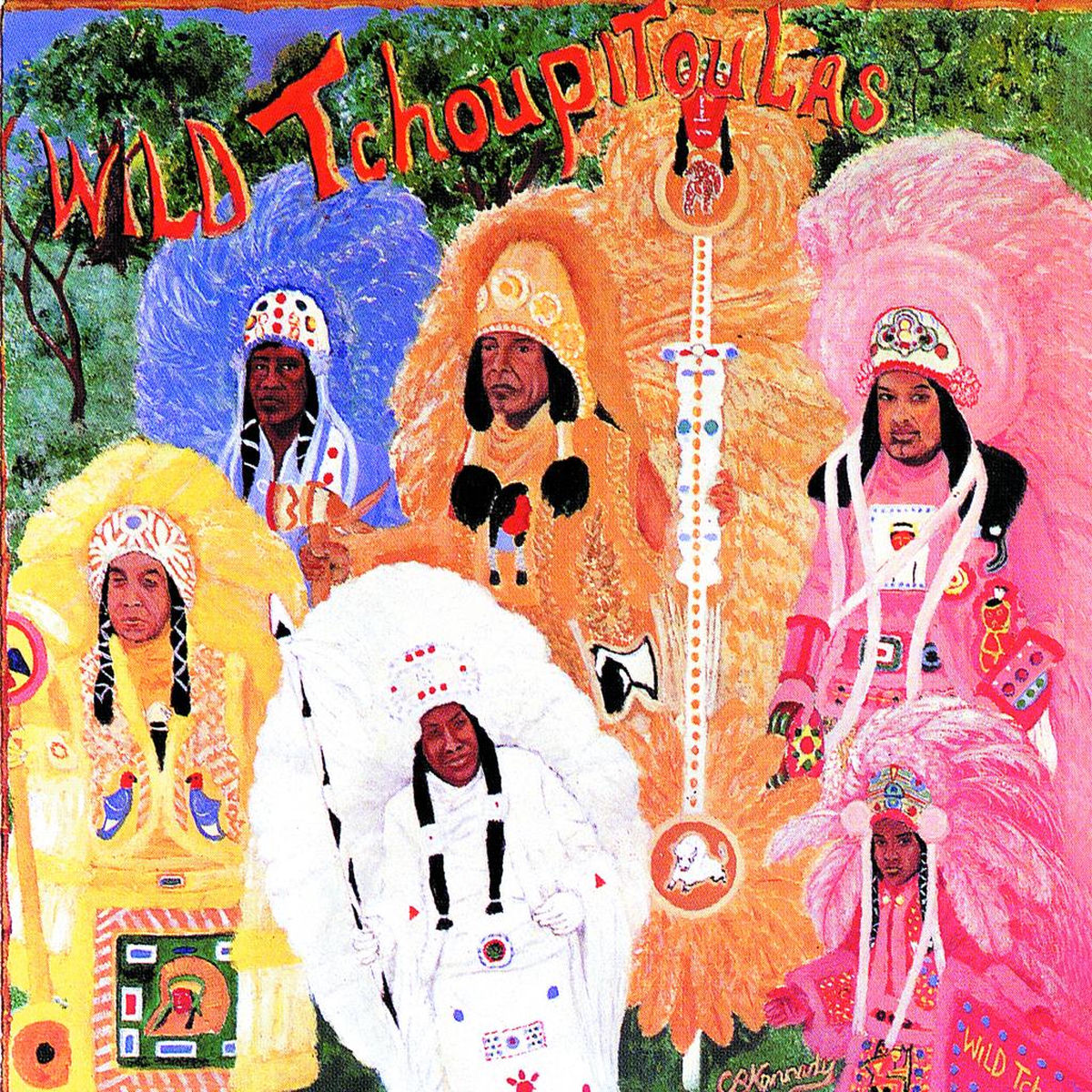 Wild Tchoupitoulas – Wild Tchoupitoulas (Blue Vinyl) (RSD 2020) — record image 1
