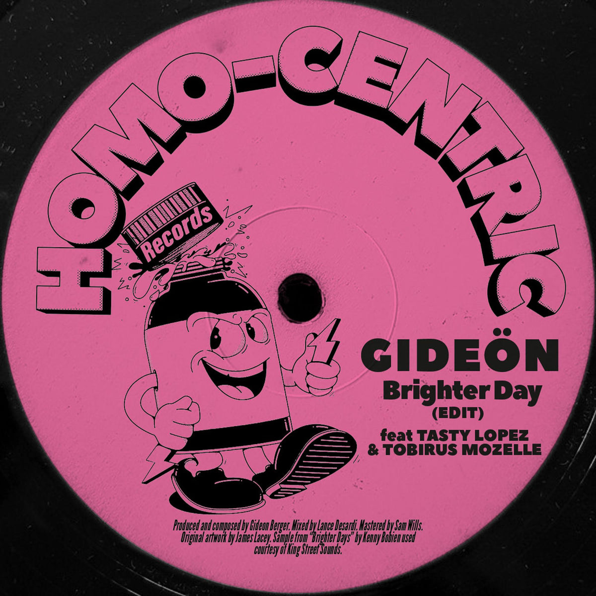 GIDEÖN – Brighter Day vinyl cover