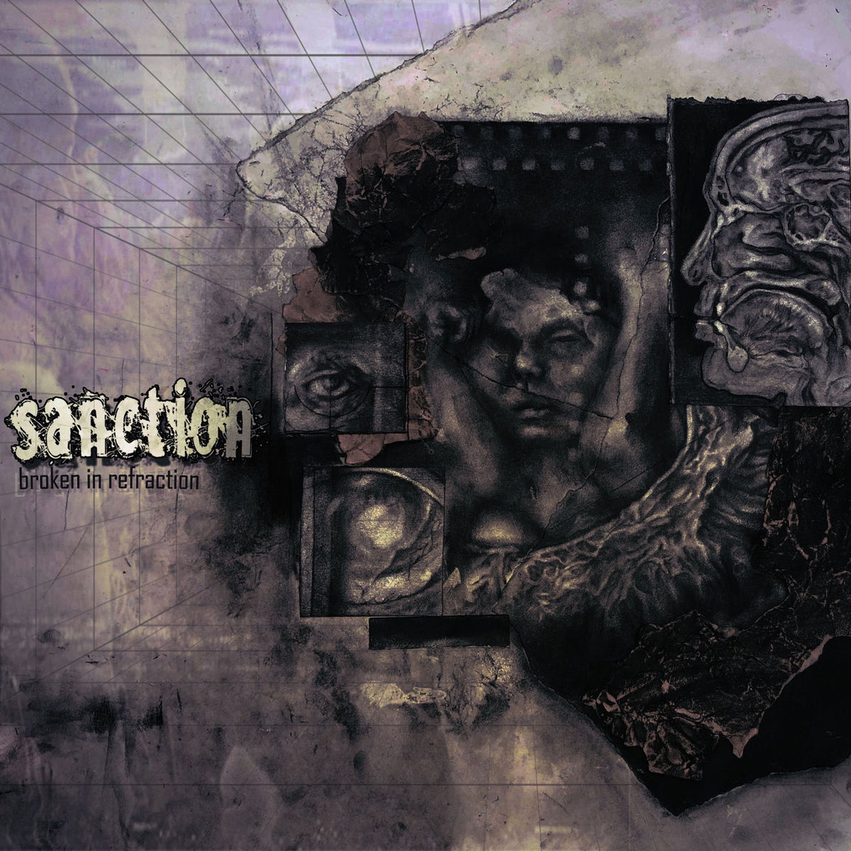 Sanction – Broken In Refraction vinyl record cover