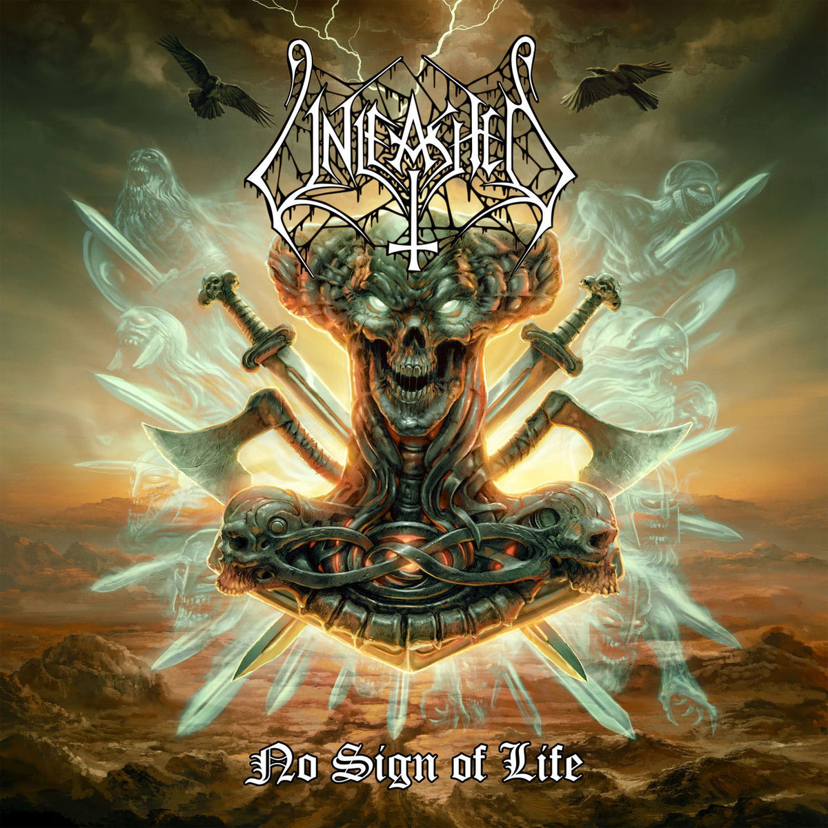 Unleashed – No Sign of Life vinyl record cover