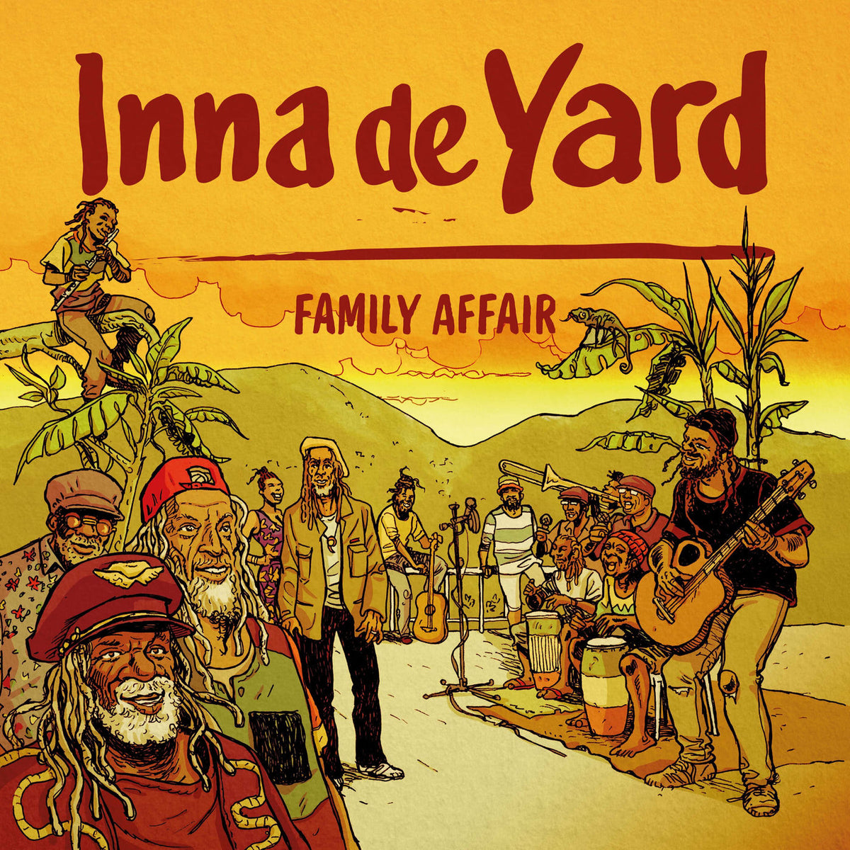 INNA DE YARD – Family Affair vinyl cover